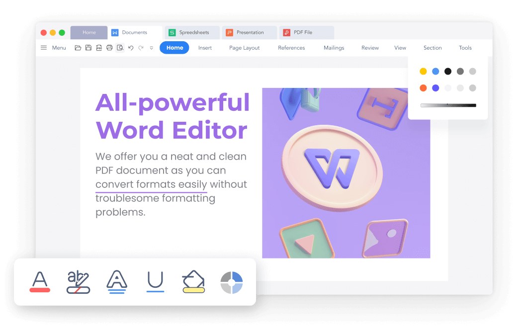 WPS Writer ist eine kostenlose Alternative zu Microsoft Word