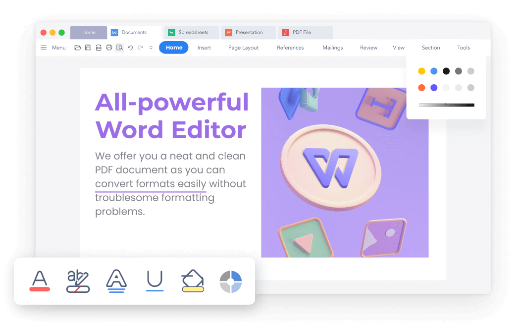 WPS Office Writer Free Download Word Processor And Create