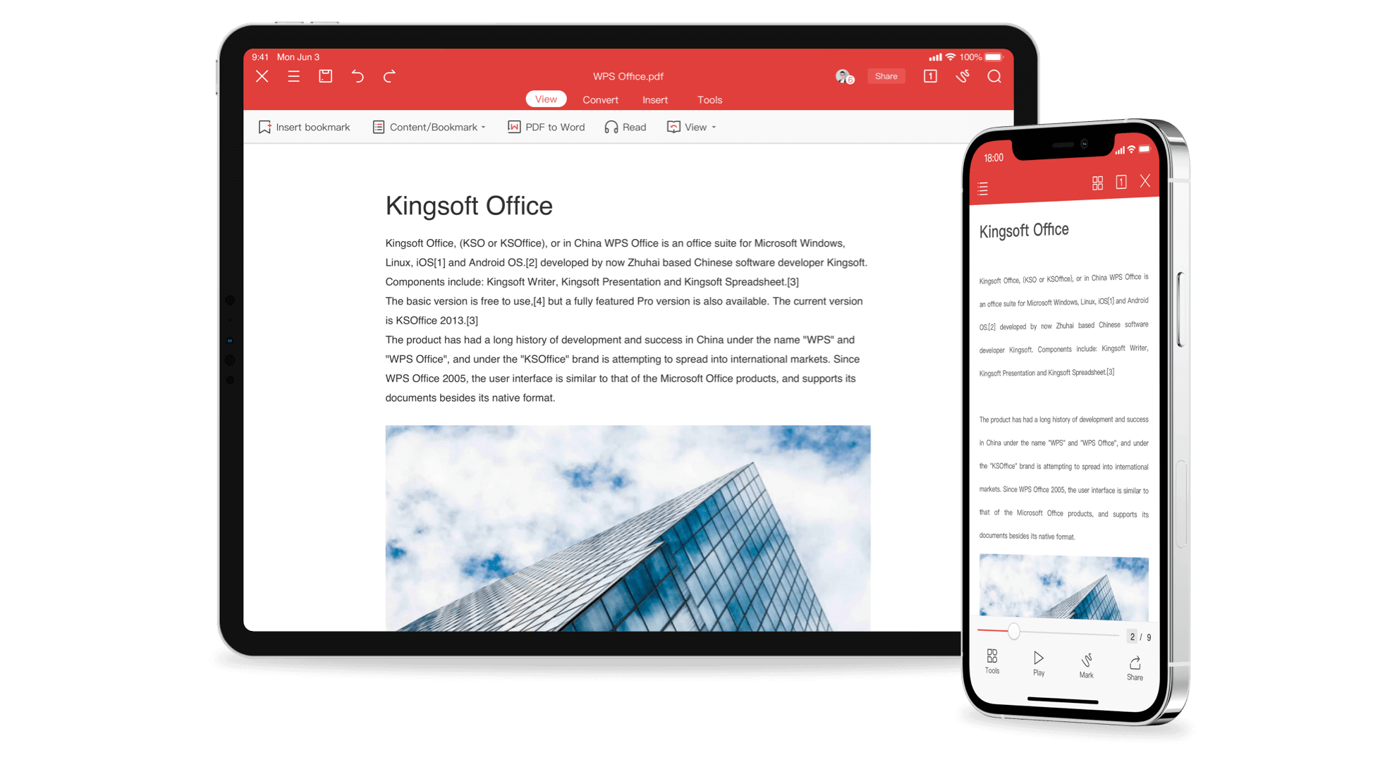 Kostenlose All-in-One-Office Suite für iOS/ipadOS