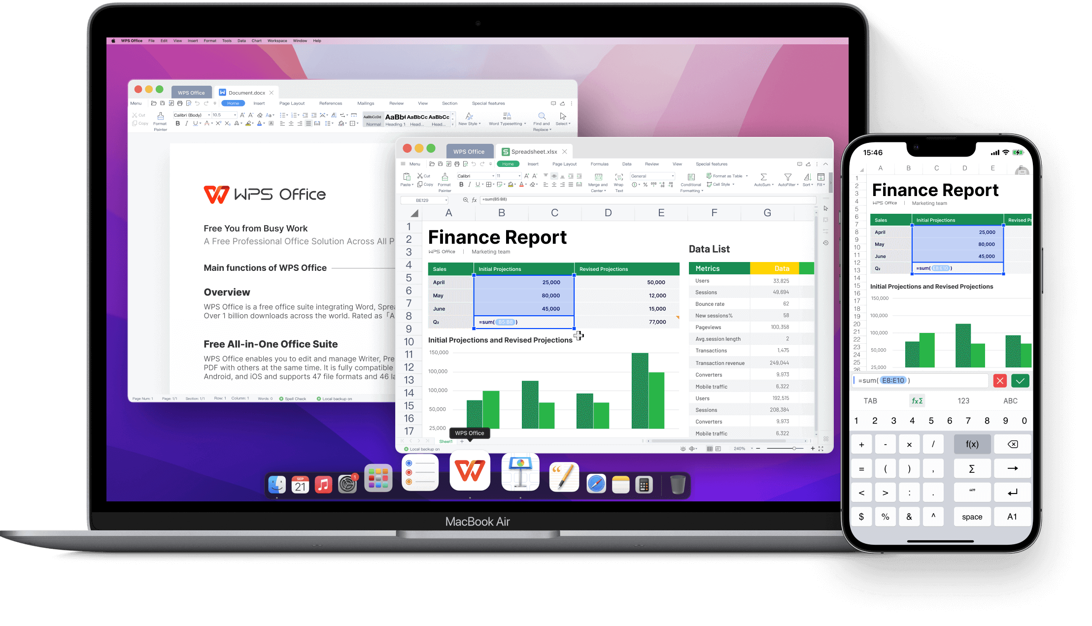 WPS Office Suite para Mac | Descarga gratuita en macOS desde Internet ahora