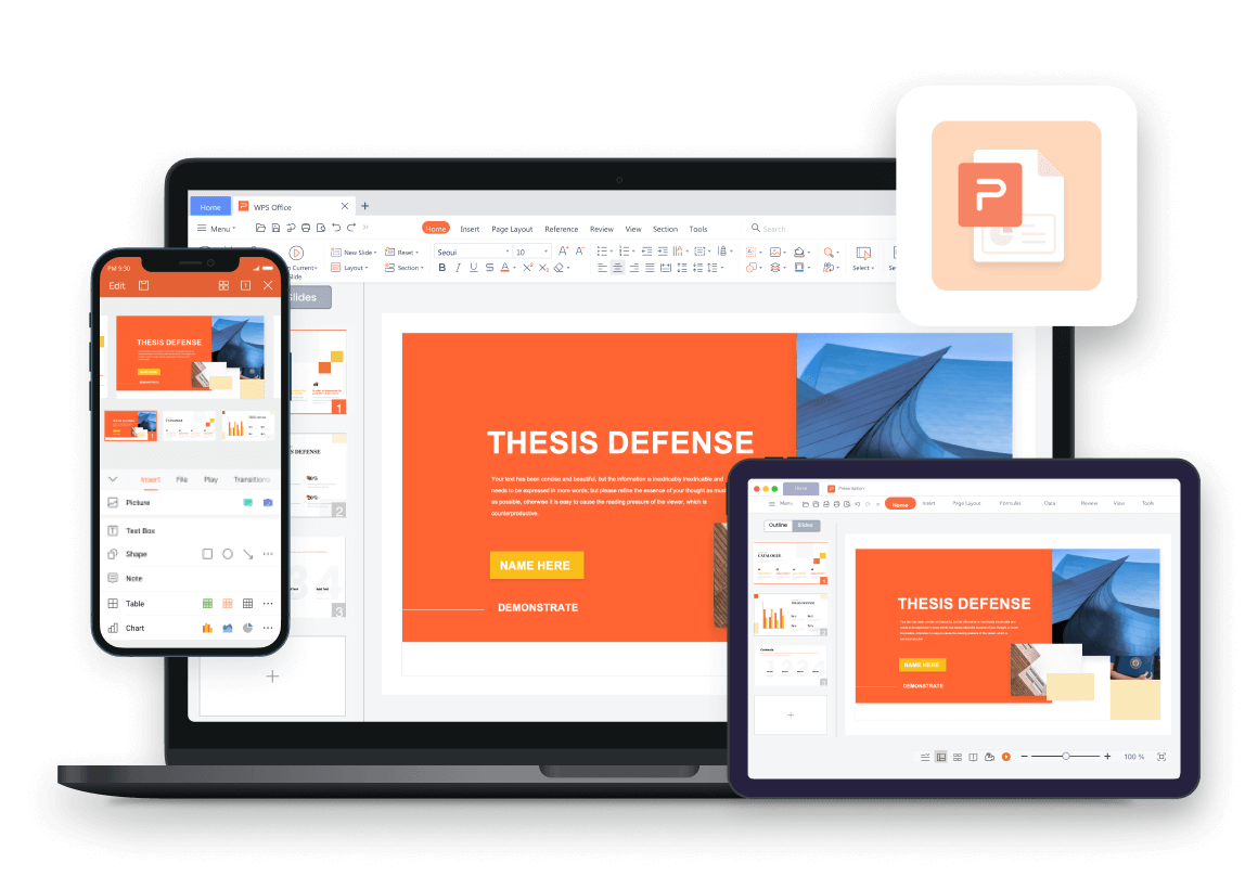 WPS Office Presentation | Загрузите бесплатно и создавайте привлекательные  презентации PowerPoint